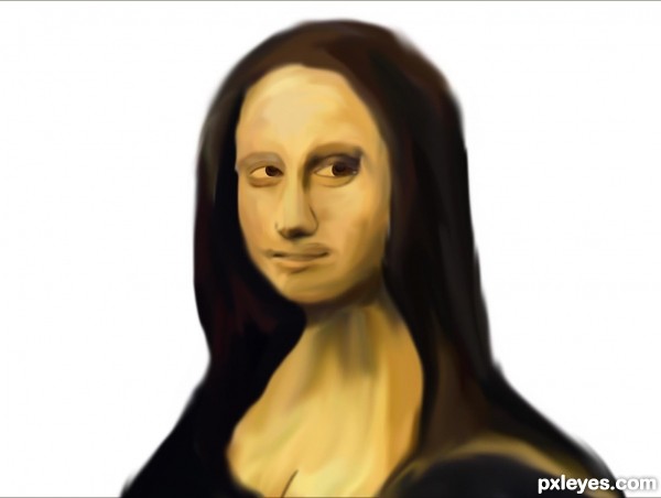 Creation of Modern Monalisa: Step 5